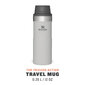 Termokrūze The Trigger-Action Travel Mug Classic 0,35L gaiši pelēka cena un informācija | Termosi, termokrūzes | 220.lv