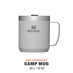 Кружка The Legendary Camp Mug Classic, 0.35 л, светло-серая цена и информация | Stanley Кухонные товары, товары для домашнего хозяйства | 220.lv
