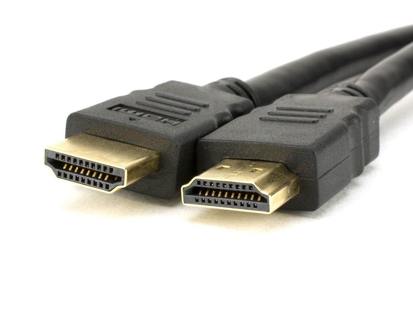 Кабель HDMI Кабель HDMI-HDMI 1.4v 2,0M Черный цена | 220.lv