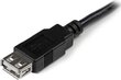 StarTech USBEXTAA6IN, USB-A, 0.15 m cena un informācija | Savienotājkabeļi | 220.lv