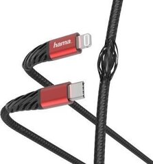 Hama, USB-C - Lightning, 1.5 m cena un informācija | Savienotājkabeļi | 220.lv