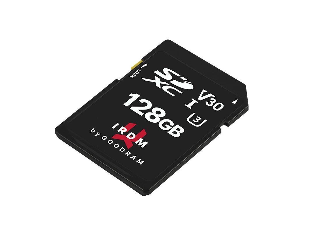 GoodRam IRDM IR-S3A0-1280R12 (128GB; V30; Atmiņas karte) cena un informācija | Atmiņas kartes fotokamerām | 220.lv