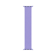 Плетёный моно браслет — фиолетовый 42/44/45 мм, X Small (XS) цена и информация | Аксессуары для смарт-часов и браслетов | 220.lv