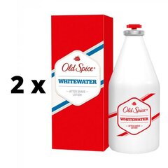 Лосьон после бритья Old Spice White Water, 100 мл x 2 шт. упаковка цена и информация | Косметика и средства для бритья | 220.lv