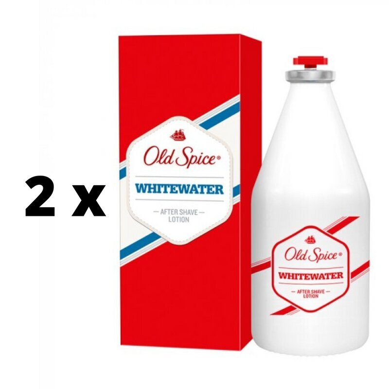 Losjons pēc skūšanās OLD SPICE White Water, 100 ml x 2 gab. цена и информация | Skūšanās piederumi, kosmētika | 220.lv