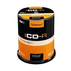 Intenso CD-R 1001126 цена и информация | Виниловые пластинки, CD, DVD | 220.lv