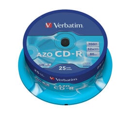 Диски Verbatim, 43352 цена и информация | Виниловые пластинки, CD, DVD | 220.lv