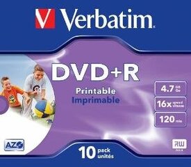 DVD диски Verbatim 43508 цена и информация | Виниловые пластинки, CD, DVD | 220.lv