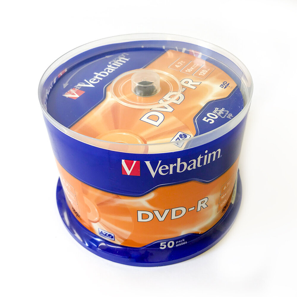 DVD diski Verbatim 43548 cena un informācija | Vinila plates, CD, DVD | 220.lv