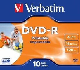 DVD-R diski Verbatim 43521 cena un informācija | Vinila plates, CD, DVD | 220.lv