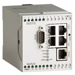 Сетевой маршрутизатор Insys Microelectronics MoRoS icom LAN PRO цена и информация | Маршрутизаторы (роутеры) | 220.lv
