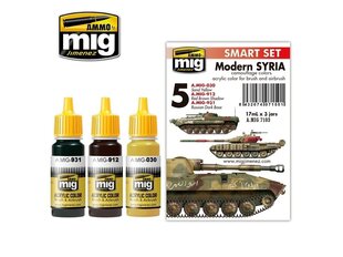 AMMO MIG - Akrils krāsu komplekts MODERN SYRIAN CAMOUFLAGE SET, 7103 цена и информация | Принадлежности для рисования, лепки | 220.lv