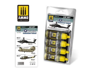 AMMO MIG - Akrils krāsu komplekts US Army Helicopters, 7251 cena un informācija | Modelēšanas un zīmēšanas piederumi | 220.lv
