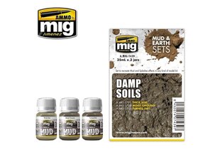 AMMO MIG - vecināšanas komplekts DAMP SOILS, 7439 цена и информация | Принадлежности для рисования, лепки | 220.lv