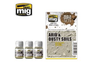 AMMO MIG - vecināšanas komplekts ARID & DUSTY SOILS, 7440 cena un informācija | Modelēšanas un zīmēšanas piederumi | 220.lv