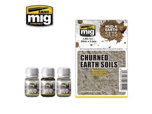 AMMO MIG - vecināšanas komplekts CHURNED EARTH SOILS, 7441 cena un informācija | Modelēšanas un zīmēšanas piederumi | 220.lv