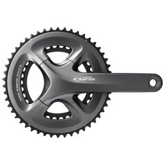 Priekšējais zobrats Shimano Claris FC-R2000, 50x34T, 175 mm, 2x8 pārnesumi cena un informācija | Citas velosipēdu rezerves daļas | 220.lv