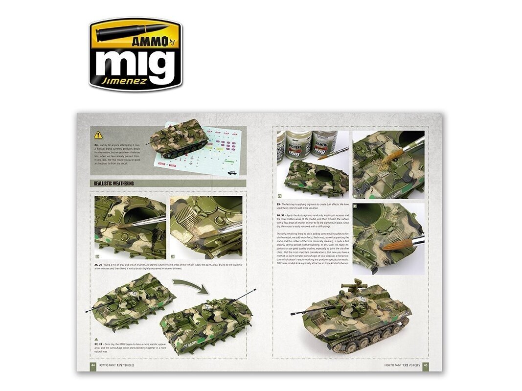 AMMO MIG - TWS - HOW TO PAINT 1:72 MILITARY VEHICLES (English), 6019 цена |  220.lv