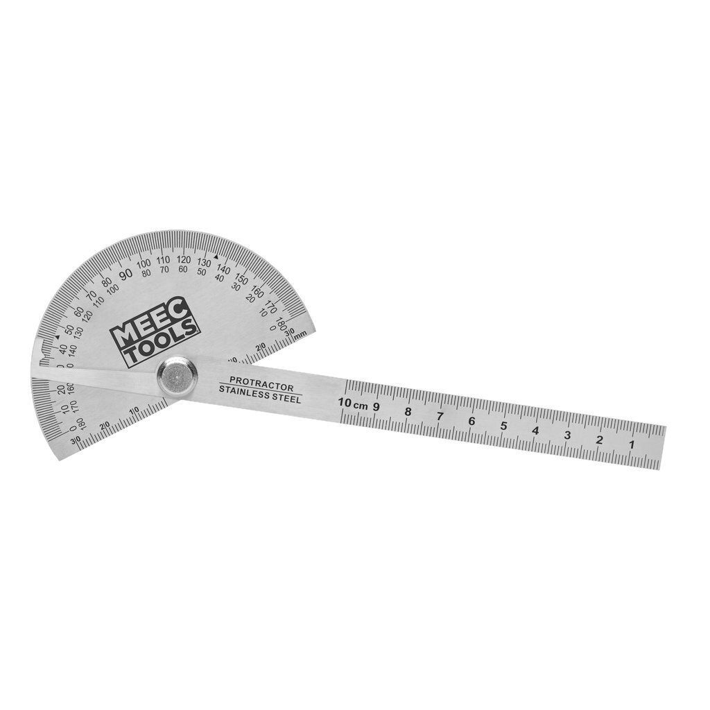 Meec Tools Leņķa mērītājs 0-180° цена и информация | Rokas instrumenti | 220.lv