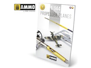 AMMO MIG - PROPELLER PLANES 1/144 VOL. 1 (English & Spanish), 6144 цена и информация | Kонструкторы | 220.lv