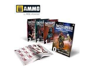 AMMO MIG - Complete Encyclopedia of Figures Modelling Techniques - 4 volumes (English), 6219 cena un informācija | Līmējamie modeļi | 220.lv