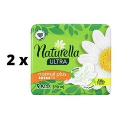 Гигиенические пакеты NATURELLA Ultra Regular Deo, 9 шт. x 2 шт., упаковка цена и информация | Тампоны, гигиенические прокладки для критических дней, ежедневные прокладки | 220.lv