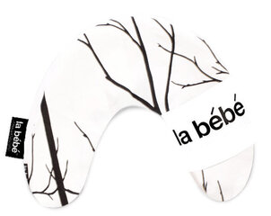 Подкова для сна, кормления малыша La Bebe™ Mimi Nursing Cotton Pillow Art.3301 Black Branch 19x46 cм цена и информация | Подушки для беременных и кормящих | 220.lv