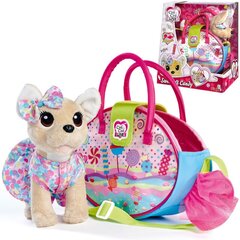 Rotaļu sunītis ar somiņu Chi Chi Love cena un informācija | Mīkstās (plīša) rotaļlietas | 220.lv
