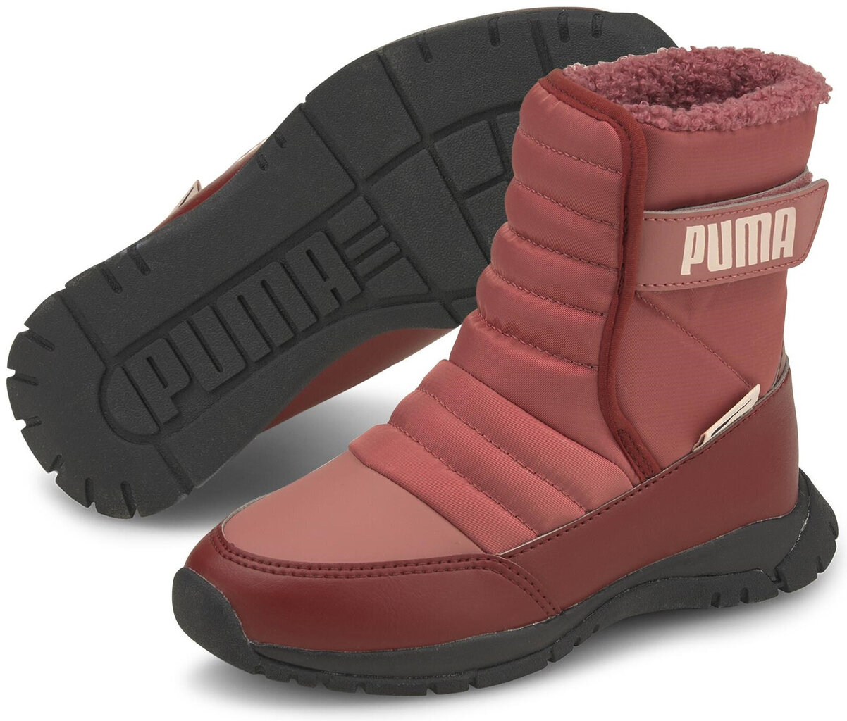 Puma Apavi Nieve Boot Bordeaux 380745 04 380745 04/12.5K цена и информация | Bērnu zābaki | 220.lv