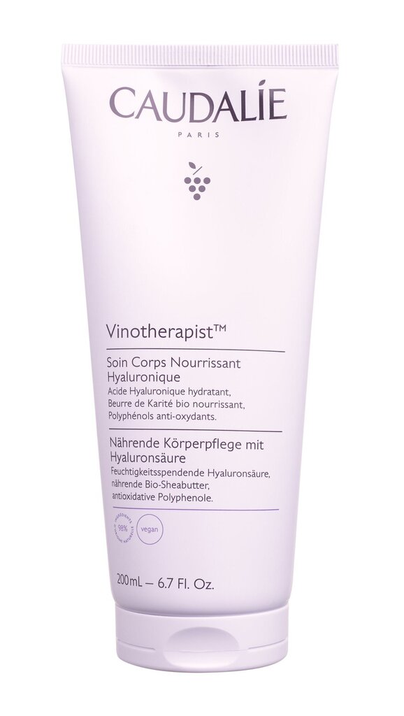 Barojošs ķermeņa losjons Caudalie Vinotherapist™ 200 ml цена и информация | Ķermeņa krēmi, losjoni | 220.lv