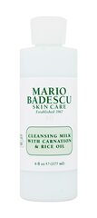 Attīrošs sejas pieniņš Mario Badescu Milk Carnation & Rice Oil 177 ml cena un informācija | Sejas ādas kopšana | 220.lv