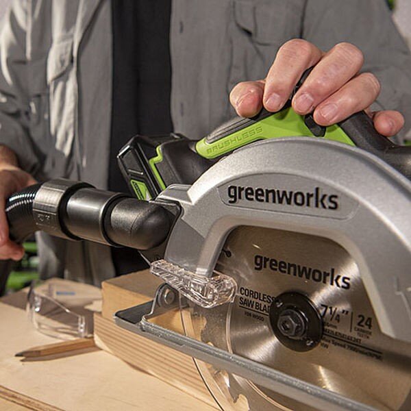 Ripzāģis GreenWorks GD24CS - 1500907 цена и информация | Zāģi, ripzāģi | 220.lv