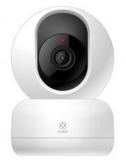 Iekštelpu Full HD viedā PTZ 360° kamera, 1080P, 5V DC, divvirzienu audio, balta, WOOX цена и информация | Камеры видеонаблюдения | 220.lv