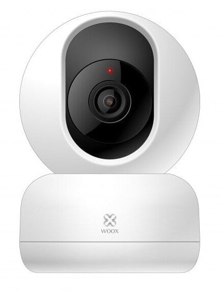 Iekštelpu Full HD viedā PTZ 360° kamera, 1080P, 5V DC, divvirzienu audio, balta, WOOX цена и информация | Novērošanas kameras | 220.lv