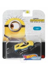 Hot Wheels Minions automašīna, sortiments цена и информация | Атрибутика для игроков | 220.lv