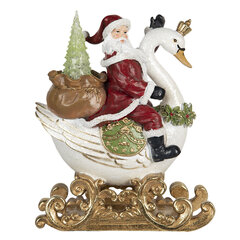 Сани-лебедь Деда Мороза, 26х15х33 см цена и информация | Clayre & Eef Подарки, праздничная атрибутика | 220.lv