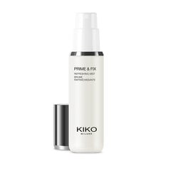 Oсвежающий праймер и фиксатор Kiko Prime & Fix Refreshing Mist цена и информация | Пудры, базы под макияж | 220.lv