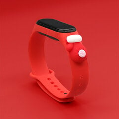 Hurtel Strap Xmas Wristband Red цена и информация | Аксессуары для смарт-часов и браслетов | 220.lv