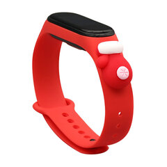 Hurtel Strap Xmas Wristband Red цена и информация | Аксессуары для смарт-часов и браслетов | 220.lv