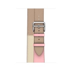 Beep Double Tour Watch Band Rose Craie Pink cena un informācija | Viedpulksteņu un viedo aproču aksesuāri | 220.lv