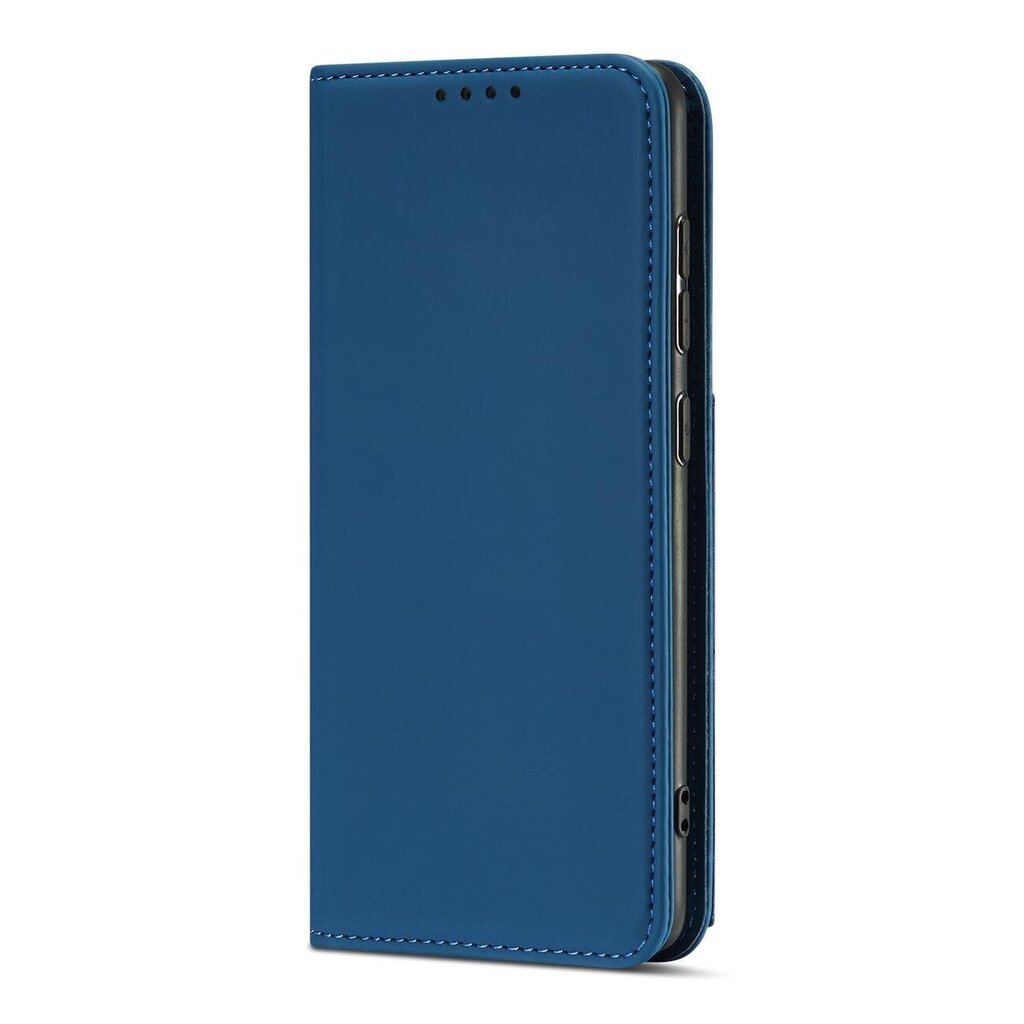 Fusion Magnet Card grāmatveida maks Samsung A526 / A525 / A528 Galaxy A52 5G / A52 4G / A52s zils cena un informācija | Telefonu vāciņi, maciņi | 220.lv