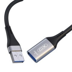 XO extension cable NB220 USB 3.0 black 2m cena un informācija | Savienotājkabeļi | 220.lv