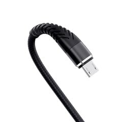 HAVIT cable CB706 USB - micro USB 1,0m 2,1A black cena un informācija | Savienotājkabeļi | 220.lv