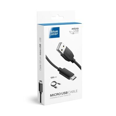 USB uzlādes un datu kabelis Blue Star Lite - USB / mikro USB. Uzlāde un datu pārsūtīšana цена и информация | Savienotājkabeļi | 220.lv