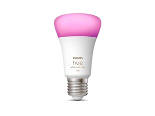 PHILIPS HUE COLOR lampiņa E27, 9W, BT цена и информация | Лампочки | 220.lv