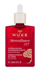 Укрепляющее и активирующее масло для лица - сыворотка Nuxe Merveillance Lift Firming Activating, 30 мл цена и информация | Сыворотки для лица, масла | 220.lv