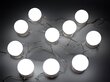 LED spoguļu gaismas, 10 gab. cena un informācija | Iebūvējamās lampas, LED paneļi | 220.lv
