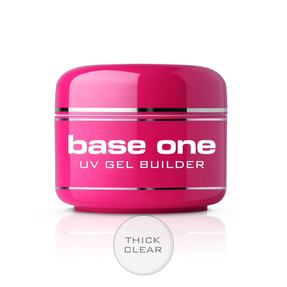 Bāzes gels nagiem - Silcare Base One 50 g, Thick Clear cena un informācija | Nagu lakas, stiprinātāji | 220.lv