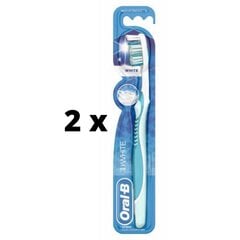 Zobu birste ORAL-B Advantage 3DW 40 Vidēja x 2 gab. iepakojums цена и информация | Зубные щетки, пасты | 220.lv