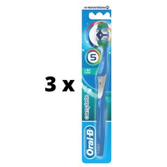 Zobu birste ORAL-B Complete 5 Ways Clean 40 Vidēja x 3 gab. iepakojums cena un informācija | Zobu pastas, birstes | 220.lv